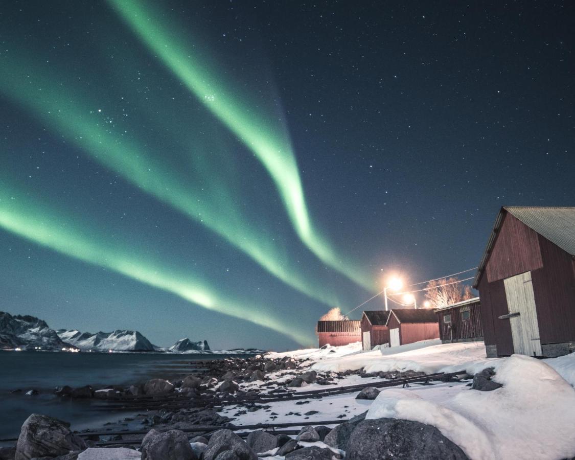 Skagi Bed & Lodge Skaland Екстер'єр фото